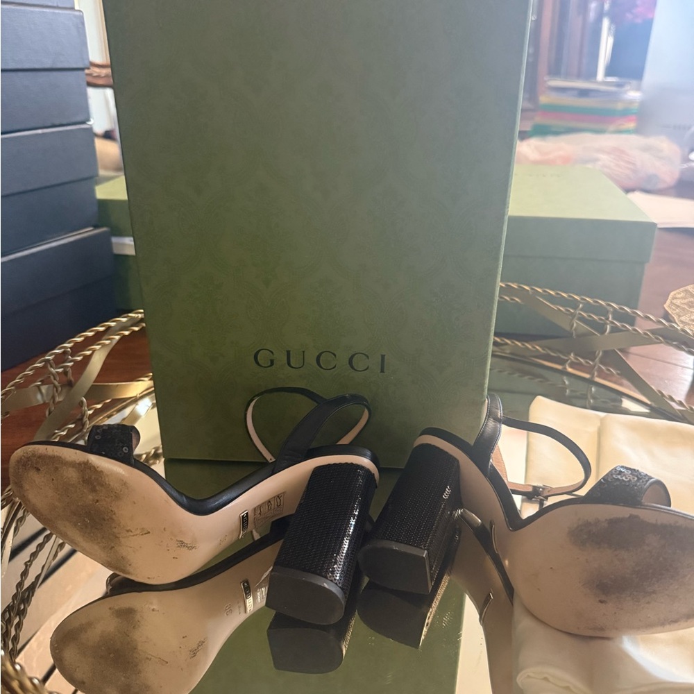 Gucci Black Women's Sandals - Picture 4 of 6